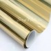 Виниловая самоклеющаяся пленка, цвет: Золото, металлизированная, размер 25x25 см. Идеально подходит для плоттеров. BU001650