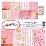 Набор бумаги Oh Baby Girl Kit, 30,5x30,5 см., Reminisce, BU001787