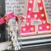 Запасные лампочки для гирлянды, цвет pink, 24 шт., American Craft, IN000392