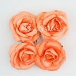Розы, персиковые, 50 мм., цена за 4 шт.,  ScrapBerry"s, UC003002